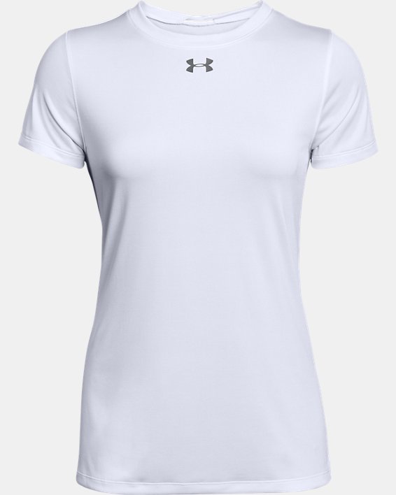 Women's UA Locker T-Shirt, White, pdpMainDesktop image number 4